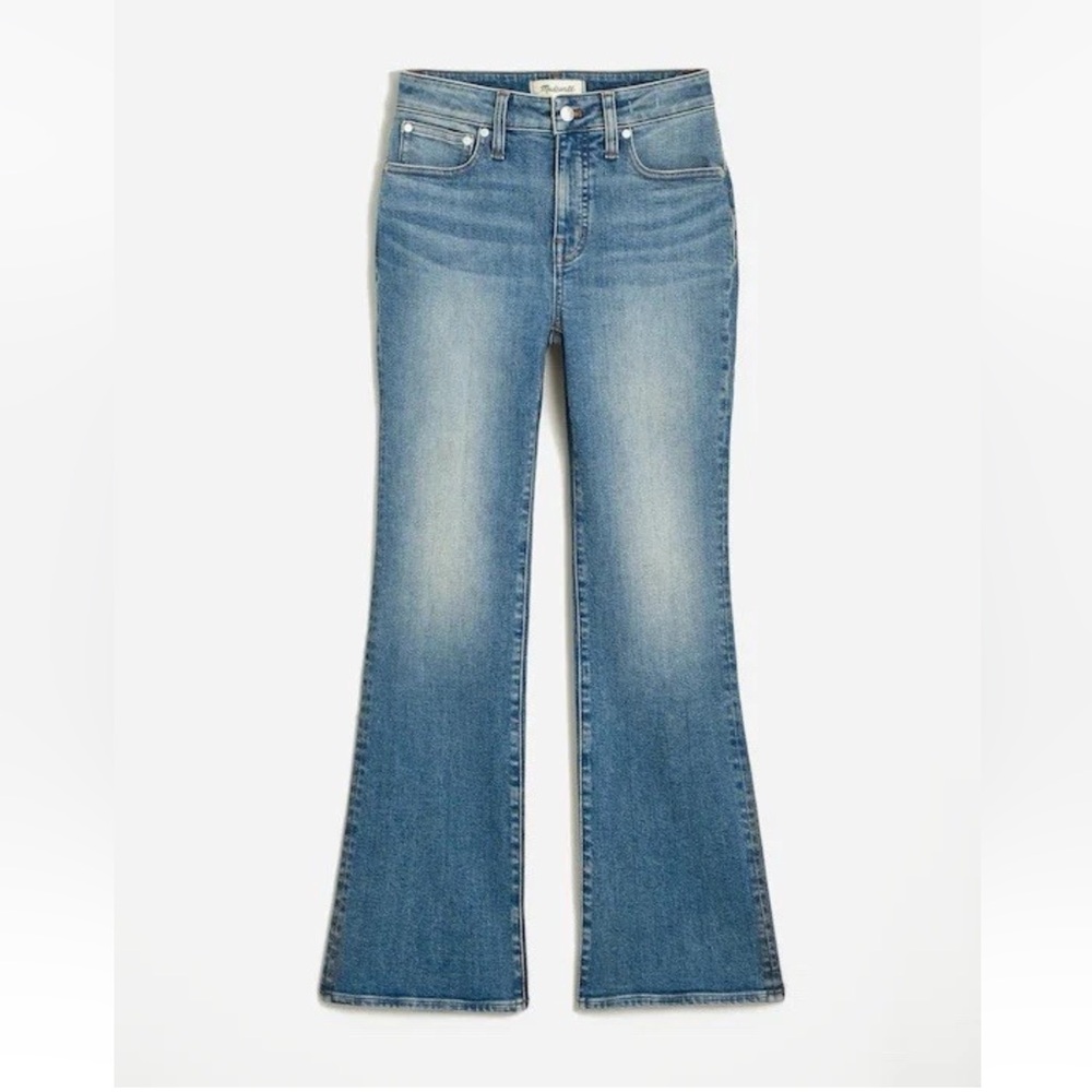 Madewell Curvy Kick Out Mid Rise Fitted Kick Out Crop Jeans N0697 Size 26 NWT